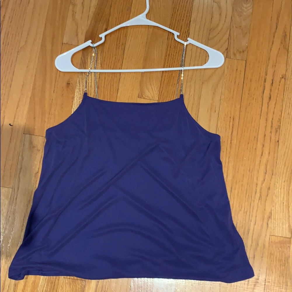 UO Silence+noise crystal spaghetti strap tank